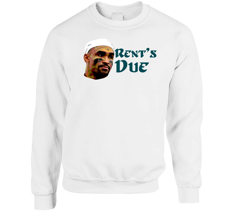 Jalen Hurts Rent's Due Long Sleeve Shirt