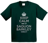 Saquon Barkley Keep Calm Philadelphia Football Fan T Shirt