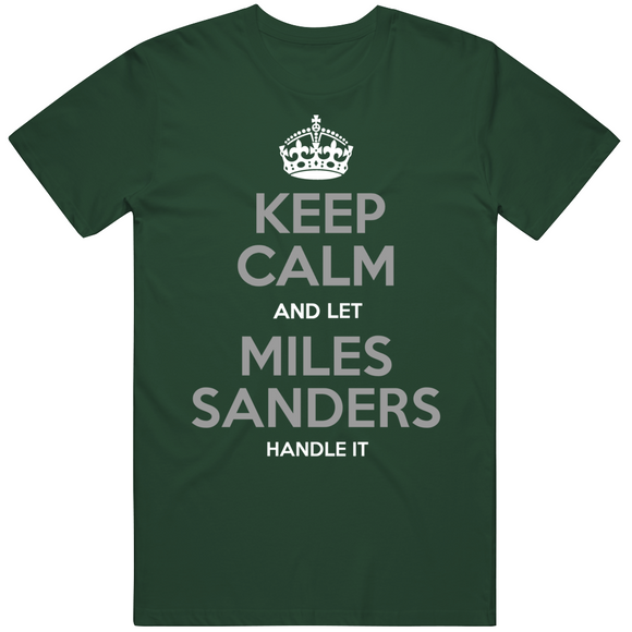 Miles Sanders Keep Calm Philadelphia Football Fan T Shirt
