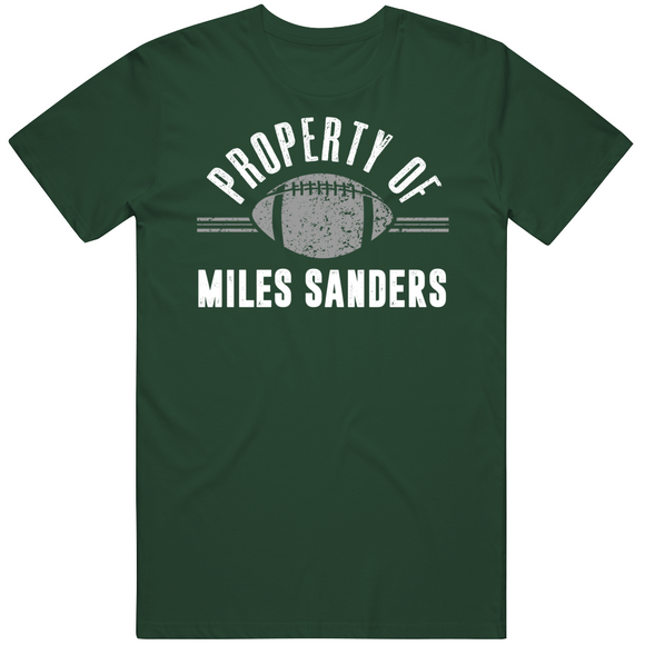 Miles Sanders Property Of Philadelphia Football Fan T Shirt