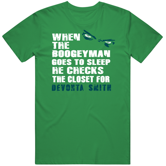 DeVonta Smith Boogeyman Philadelphia Football Fan T Shirt