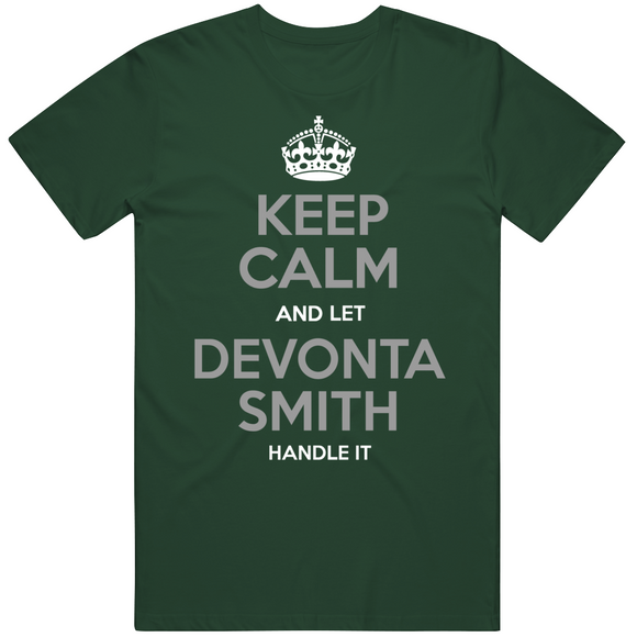 DeVonta Smith Keep Calm Philadelphia Football Fan T Shirt