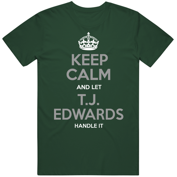 T.J. Edwards Keep Calm Philadelphia Football Fan T Shirt