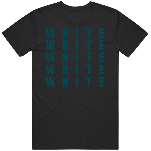 Kyzir White X5 Philadelphia Football Fan V4 T Shirt