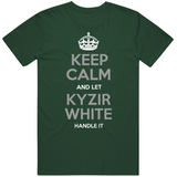 Kyzir White Keep Calm Philadelphia Football Fan T Shirt