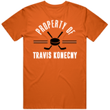 Travis Konecny Property Of Philadelphia Hockey Fan T Shirt