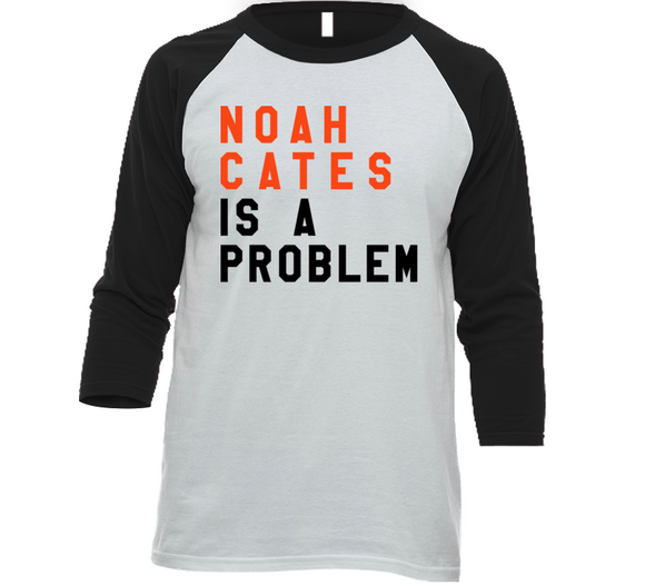 Noah Cates Is A Problem Philadelphia Hockey Fan V5 T Shirt