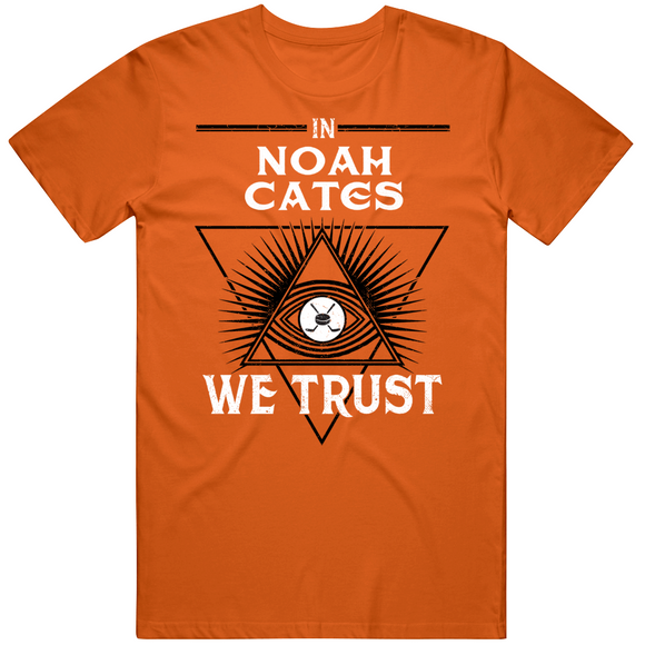 Noah Cates We Trust Philadelphia Hockey Fan T Shirt