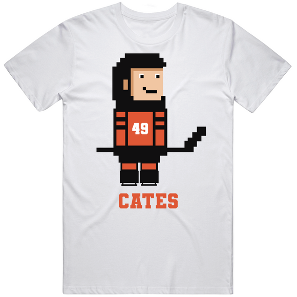 Noah Cates 8 Bit Philadelphia Hockey Fan T Shirt