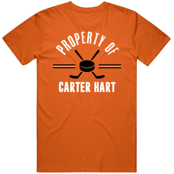 Carter Hart Property Of Philadelphia Hockey Fan T Shirt