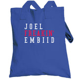 Joel Embiid Freakin Philadelphia Basketball Fan T Shirt