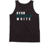 Kyzir White Freakin Philadelphia Football Fan V2 T Shirt