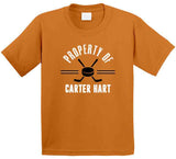 Carter Hart Property Of Philadelphia Hockey Fan T Shirt