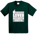 DeVonta Smith This Guy Loves Philadelphia Football Fan T Shirt