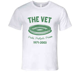 Retro The Vet Philadelphia Stadium Football Fan T Shirt