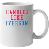 Allen Iverson Handles Like Iverson Philadelphia Basketball Fan V3 T Shirt