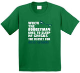 Miles Sanders Boogeyman Philadelphia Football Fan T Shirt