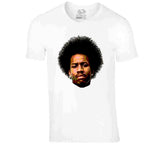 Allen Iverson Big Face Philadelphia Basketball Fan T Shirt