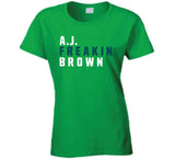 A.J. Brown Freakin Philadelphia Football Fan T Shirt