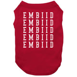 Joel Embiid X5 Philadelphia Basketball Fan V2 T Shirt