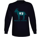 Reggie White Goat 92 Philadelphia Football Fan V2 T Shirt