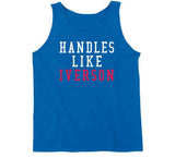 Allen Iverson Handles Like Iverson Philadelphia Basketball Fan T Shirt