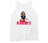 James Harden Caricature Philadelphia Basketball Fan T Shirt