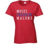 Moses Malone Freakin Philadelphia Basketball Fan V2 T Shirt