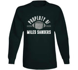 Miles Sanders Property Of Philadelphia Football Fan T Shirt