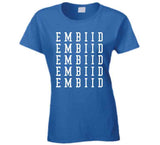 Joel Embiid X5 Philadelphia Basketball Fan T Shirt