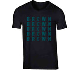 A.J. Brown X5 Philadelphia Football Fan V4 T Shirt