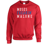 Moses Malone Freakin Philadelphia Basketball Fan V2 T Shirt