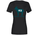 Reggie White Goat 92 Philadelphia Football Fan V2 T Shirt