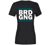Bird Gang RUN Parody Philadelphia Football Fan T Shirt