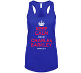 Charles Barkley Keep Calm Philadelphia Basketball Fan T Shirt