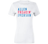 Allen Iverson Freakin Philadelphia Basketball Fan V3 T Shirt