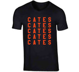 Noah Cates X5 Philadelphia Hockey Fan T Shirt