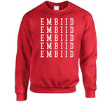 Joel Embiid X5 Philadelphia Basketball Fan V2 T Shirt