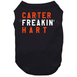 Carter Hart Freakin Philadelphia Hockey Fan T Shirt