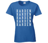 James Harden X5 Philadelphia Basketball Fan T Shirt