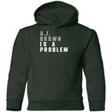 A.J. Brown Is A Problem Philadelphia Football Fan V3 T Shirt