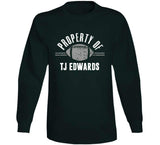 T.J. Edwards Property Of Philadelphia Football Fan T Shirt