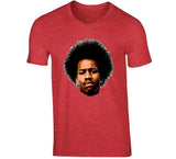 Allen Iverson Big Face Philadelphia Basketball Fan V3 T Shirt