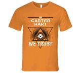 Carter Hart We Trust Philadelphia Hockey Fan T Shirt